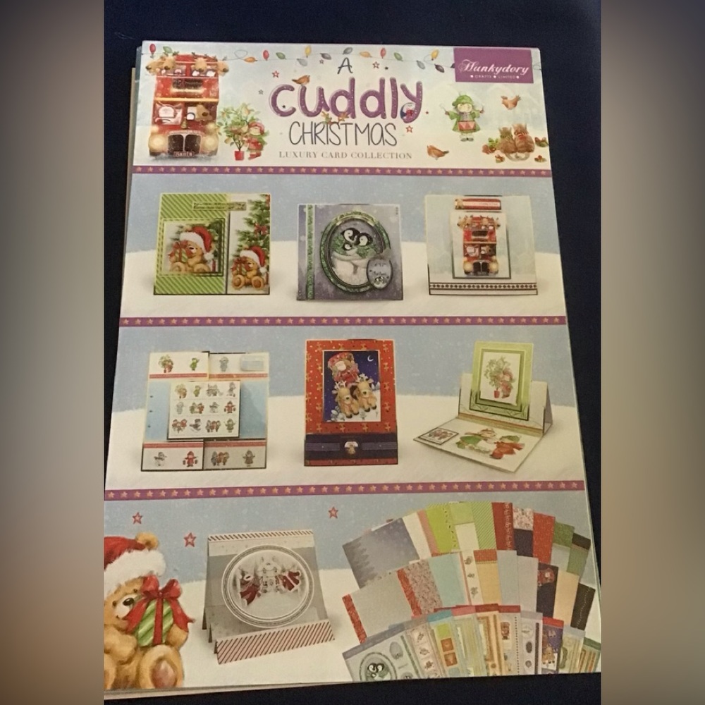 Hunkydory Cuddly Christmas Card and Scrapbook Kit